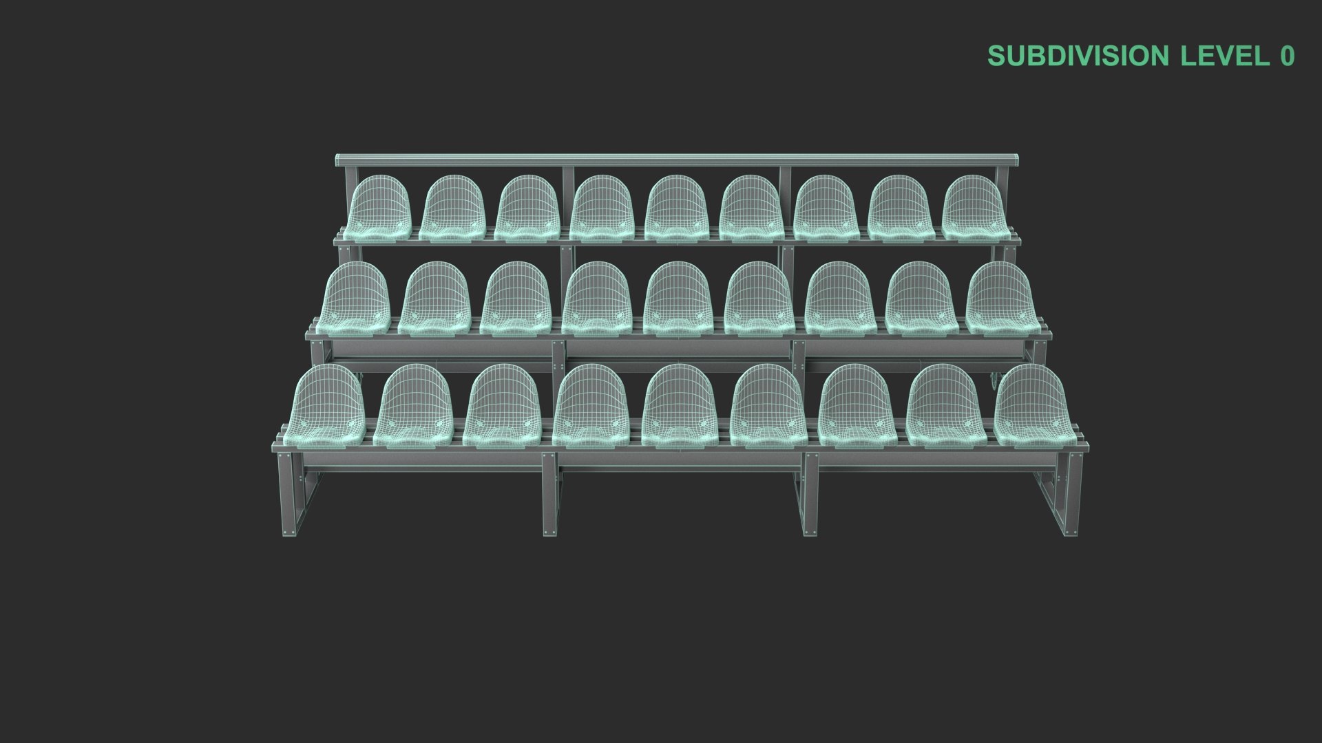 Bleachers 3D https://p.turbosquid.com/ts-thumb/tL/4X6NV9/7K/wireframe_0008/jpg/1733815127/1920x1080/fit_q87/dcac94818f480b5ab6165e98ae8069b068f0ced1/wireframe_0008.jpg
