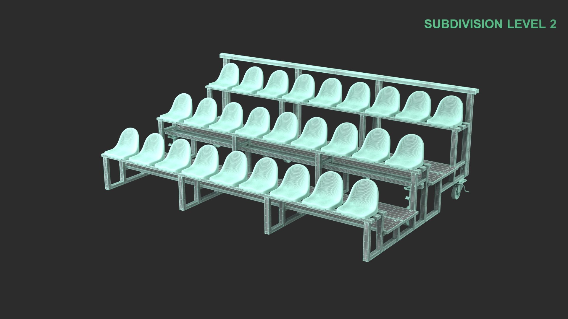 Bleachers 3D https://p.turbosquid.com/ts-thumb/tL/4X6NV9/a7/wireframe_0001/jpg/1733815124/1920x1080/fit_q87/4893843a3d7e5eaca01a864988d86f57be0b2700/wireframe_0001.jpg