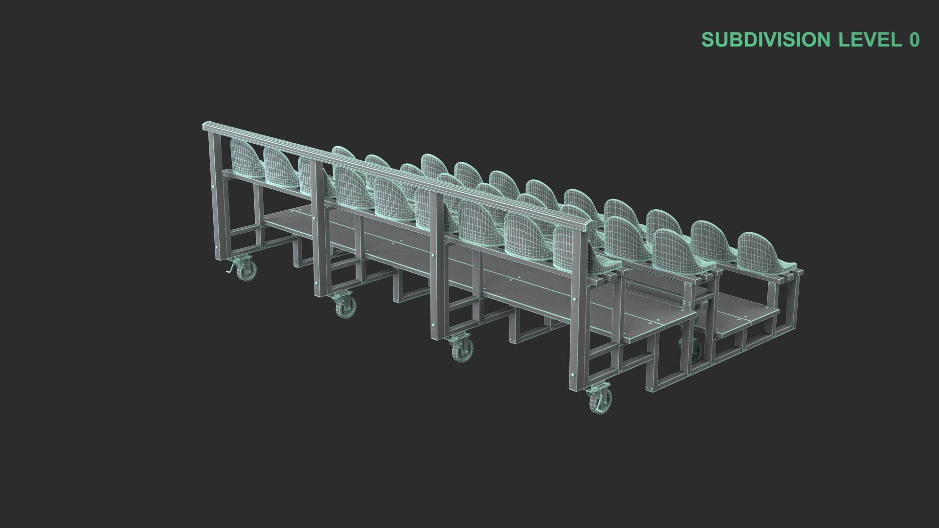 Bleachers 3D https://p.turbosquid.com/ts-thumb/tL/4X6NV9/mb/wireframe_0009/jpg/1733815127/1920x1080/fit_q87/8106ea8c85cbb2c1521dd9b798d7f69d05b8db11/wireframe_0009.jpg