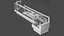 refrigerated brandford aurora sq 3D model