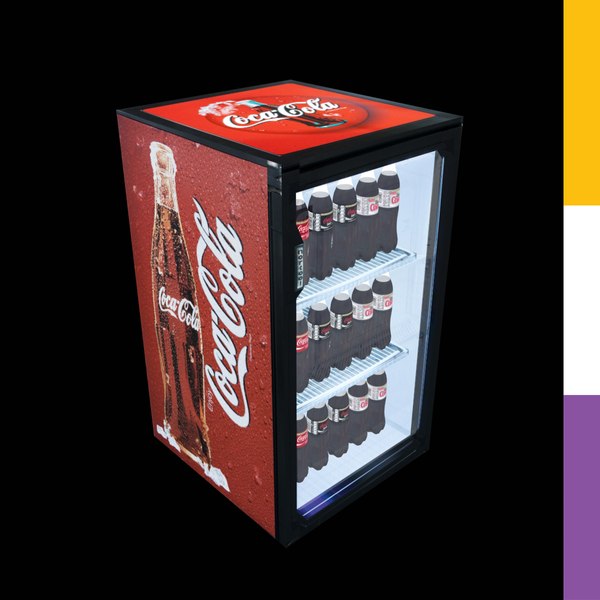 modèle 3D de Boissons Frigo Coca-Cola SCT - TurboSquid 780723