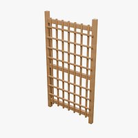 Freestanding Garden Trellis - Standard garden assembly