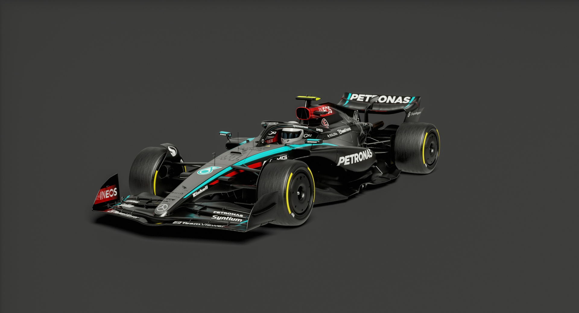 3D Mercedes F1 W15 2024 Formula 1 Race Car - TurboSquid 2222189