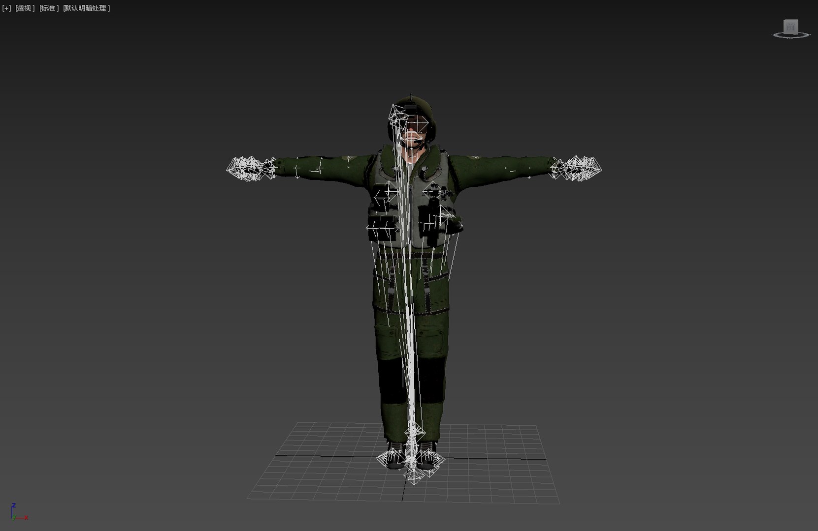 3D Pilot Rigged - TurboSquid 2253792