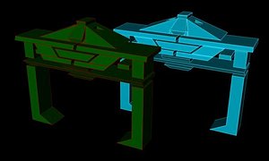 c4d tron recognizers futuristic