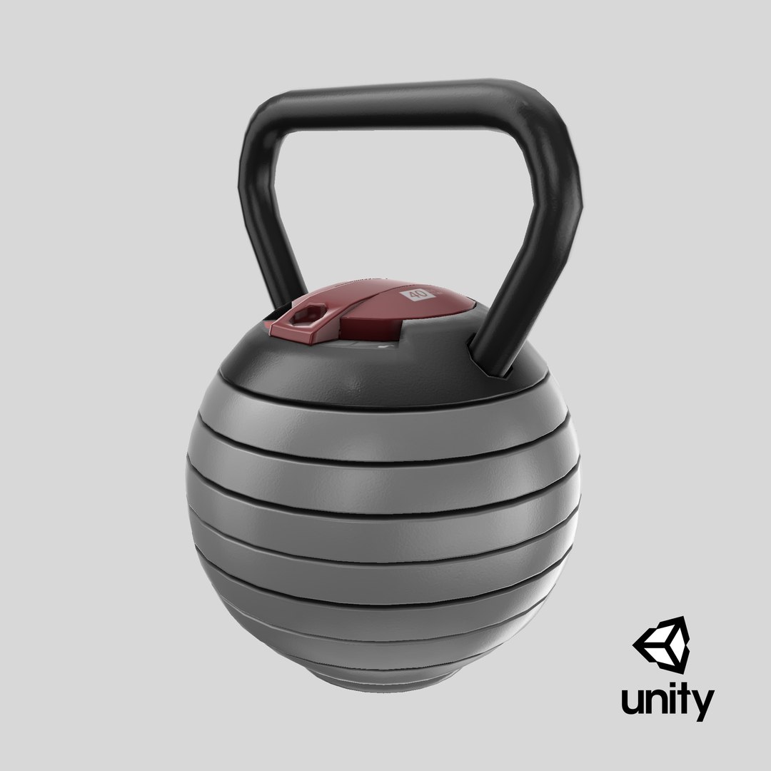 3D Adjustable Kettlebell Gray model https://p.turbosquid.com/ts-thumb/tL/RGdroY/Pf/stemcell_unity_render/png/1721148750/1920x1080/fit_q87/ef6e6ac22aaa81ce92adde2f2a5d6044dde4ad35/stemcell_unity_render.jpg