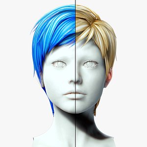 Pexie Short Hair 3D