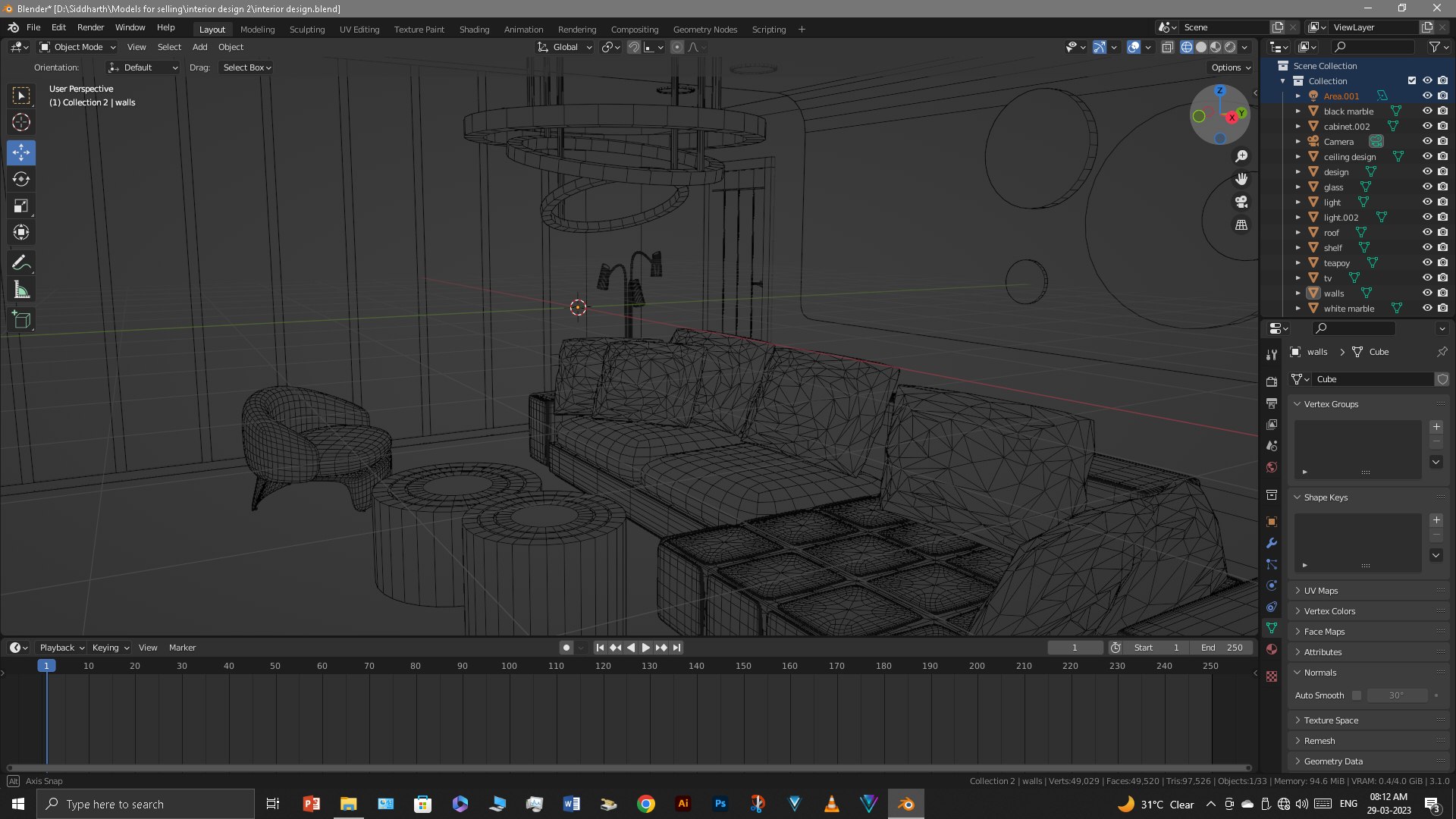 Interior Design 3D - TurboSquid 2194131