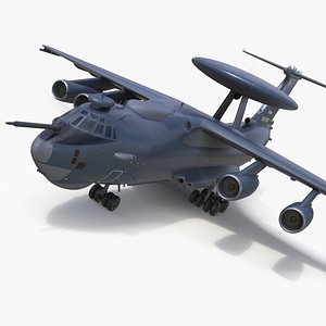 3D Beriev A 100 Aircraft model