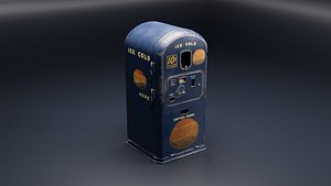 Icecold 3D Model With Blender and Substance Painter 3D