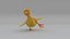 Duck Duckling  FUR ANIMATED 3D model