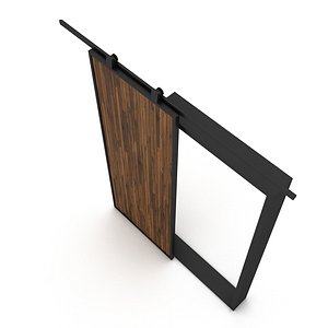 sliding door 3D model
