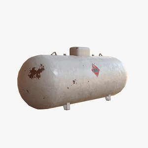 3d propane tank