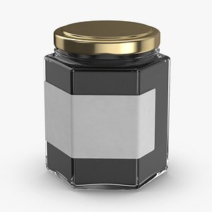 Natural Pigment in Glass Jars - Black