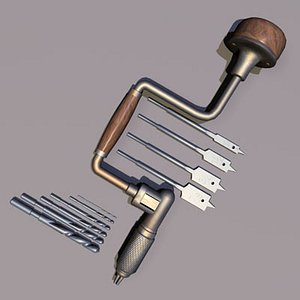 Drill Brace and Bits 01