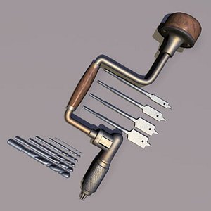 Drill Brace and Bits 01