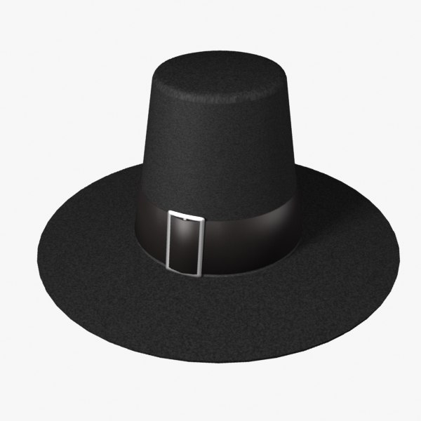 Шляпа директора. Шляпа. Пуританская шляпа. 3d модель шляпы. Шляпа пуританина.