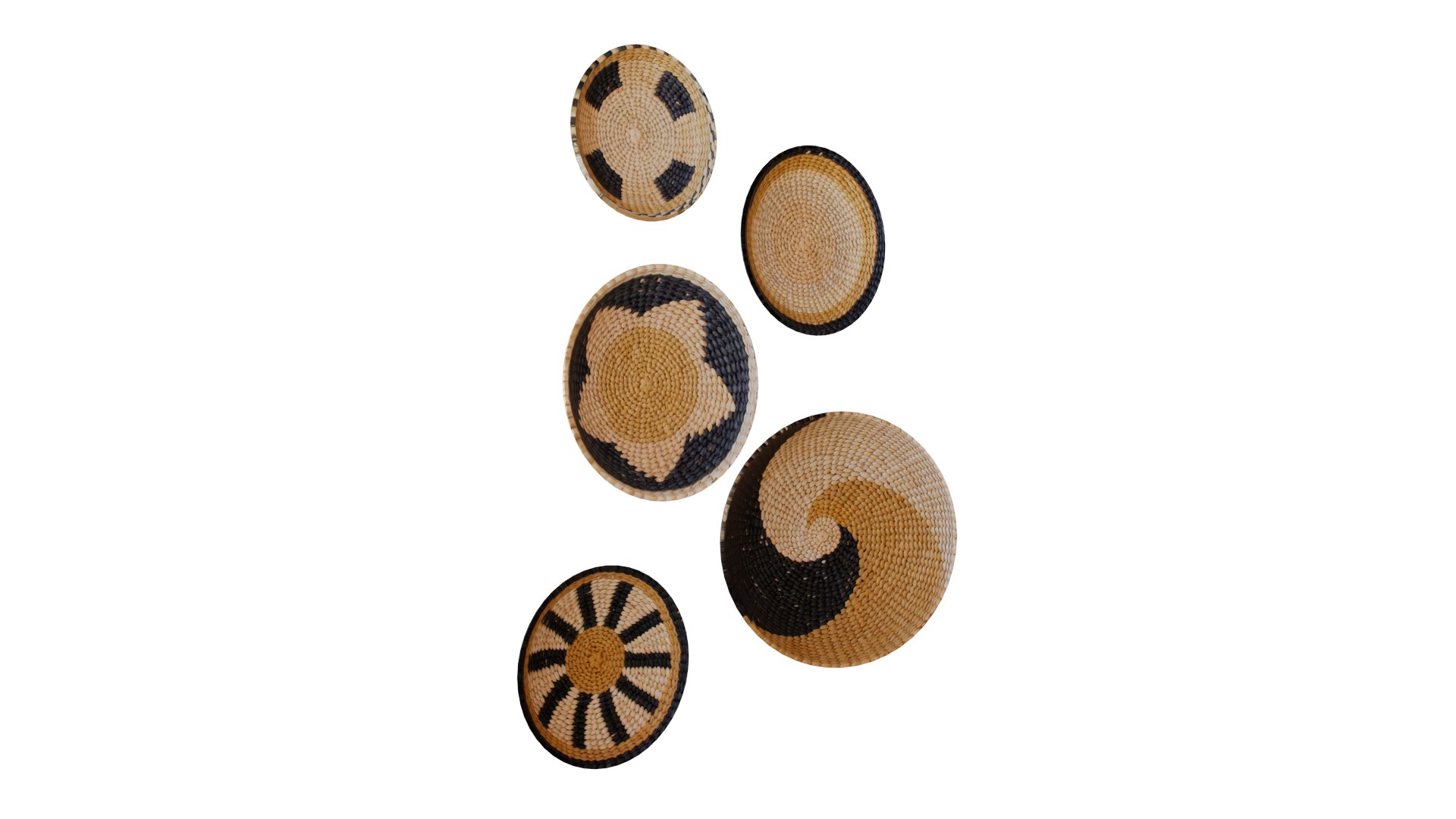Image showcasing Wall Panel Woven Seagrass 3D - TurboSquid 2205825