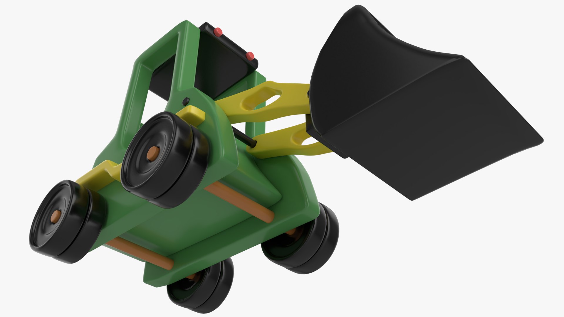 Mini Excavator Toy Model - TurboSquid 1815182