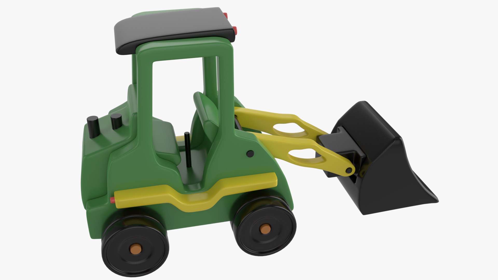 Mini Excavator Toy Model - TurboSquid 1815182