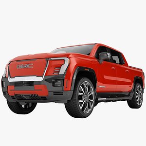 3D GMC Sierra EV 2024 04