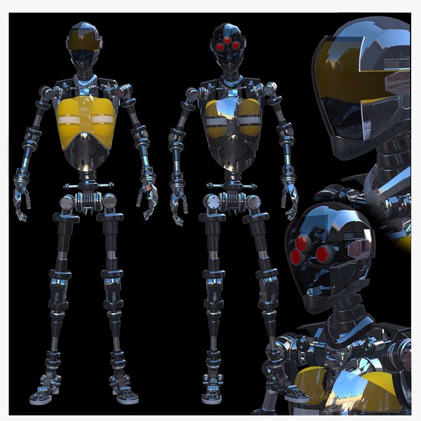 3D модель 0 ROBOT 2 UNITY UNREAL 3DS MAX C4D MAYA - TurboSquid 2070481