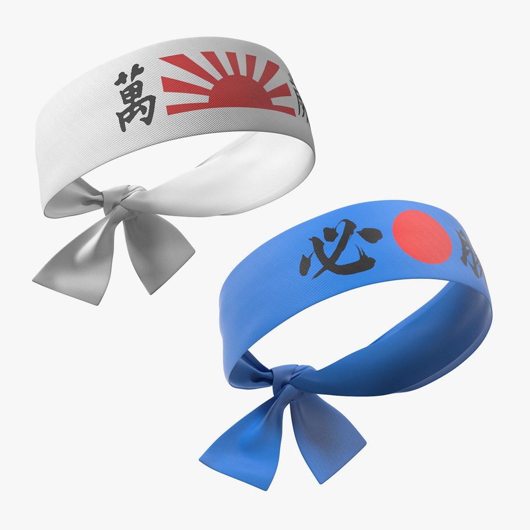 Headbands Collection 3D model preview