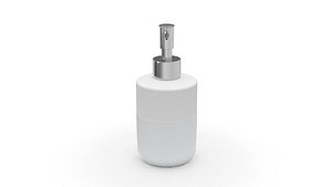 5059340204284-CASTORAMA-SOAPDISPENSERGOODHOME-WHITE 3D