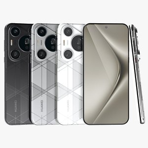 3D Huawei Pura 70 Pro Plus All Colors