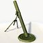 Mortar 82mm low poly