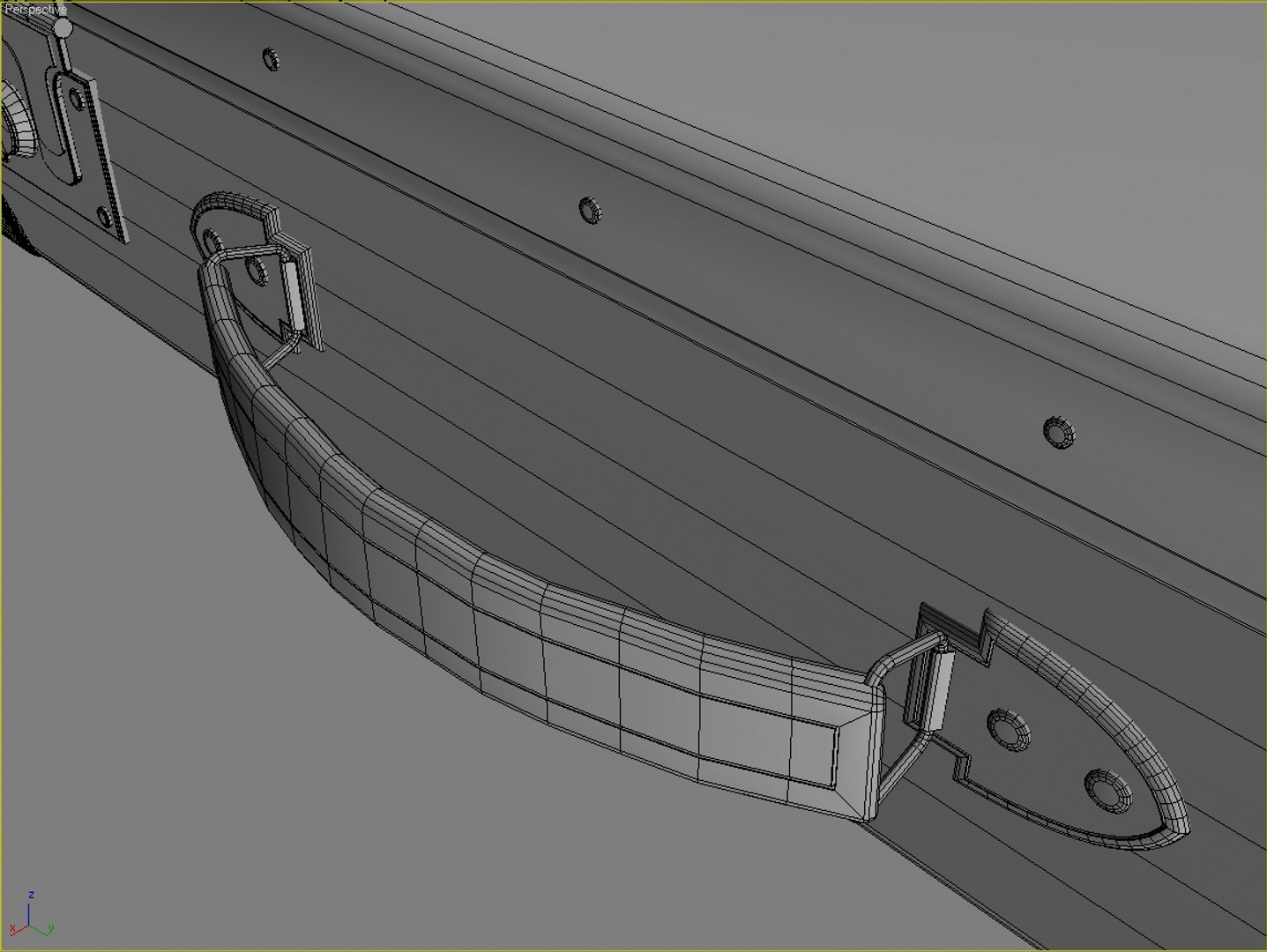 maya old small briefcase