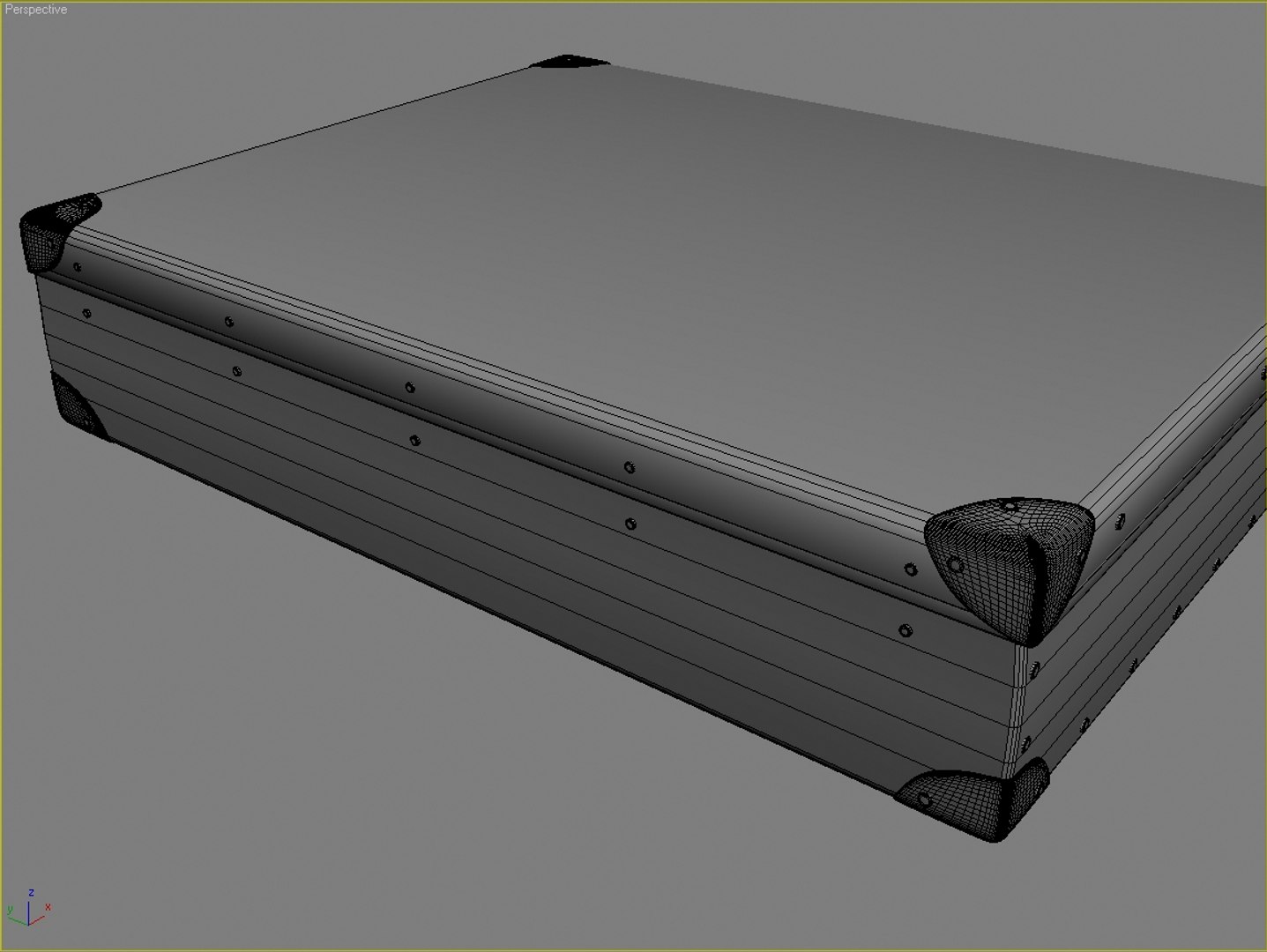 maya old small briefcase