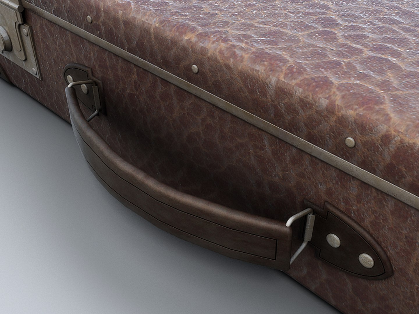 maya old small briefcase