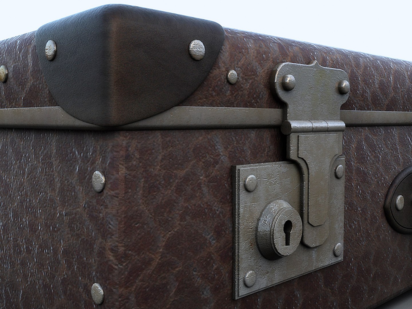 maya old small briefcase