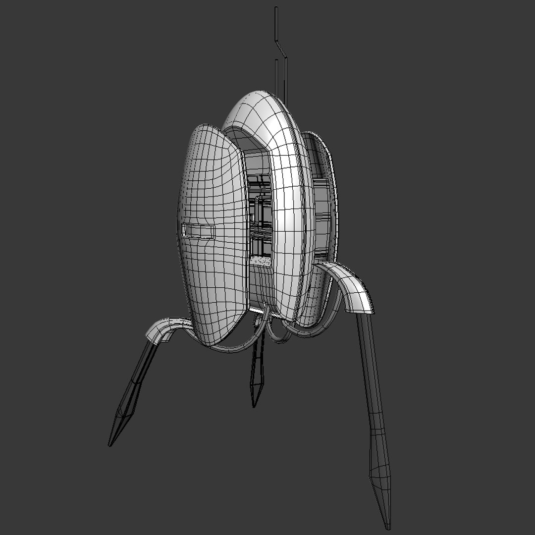 Turret portal 2 3d model фото 2