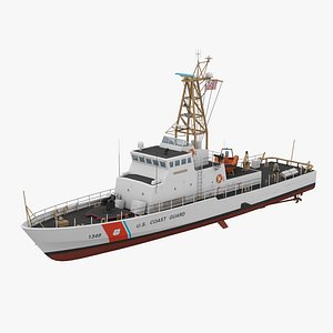 uscgc patrol boat 3D model
