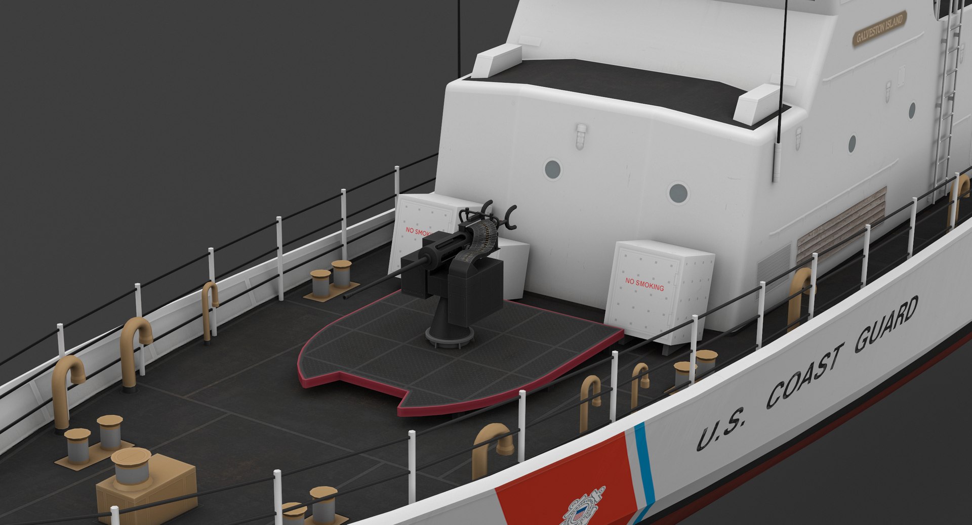 Uscgc Patrol Boat 3D Model - TurboSquid 1346399