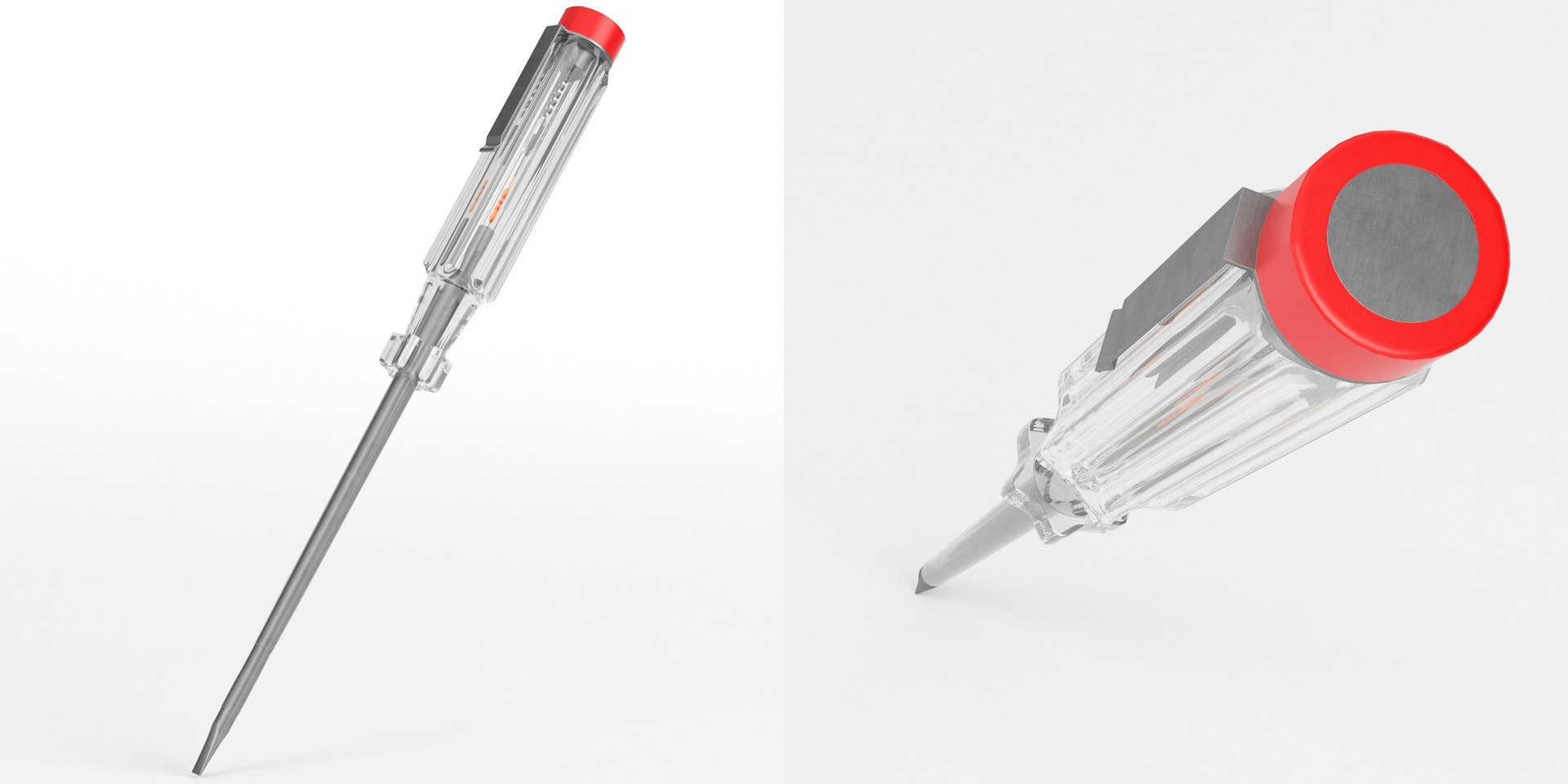 3D Test light screwdriver model TurboSquid 1755736