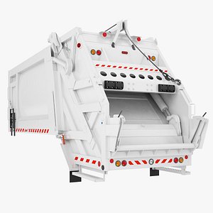 Garbage Truck Cabin 02 3D model