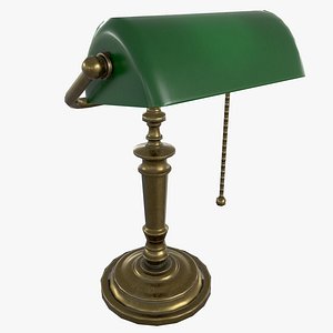 Banker Lamp 3D Models for Download TurboSquid