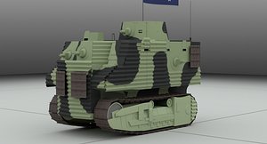vehicle bob semple tank 3D