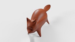 Wooden Animal Showpieces