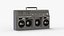3D Retro Boombox &amp; Cassette Bundle