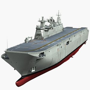 3D model lhd canberra