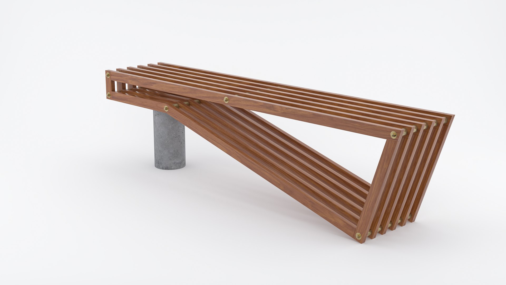 Bench 3D Model - TurboSquid 2182978