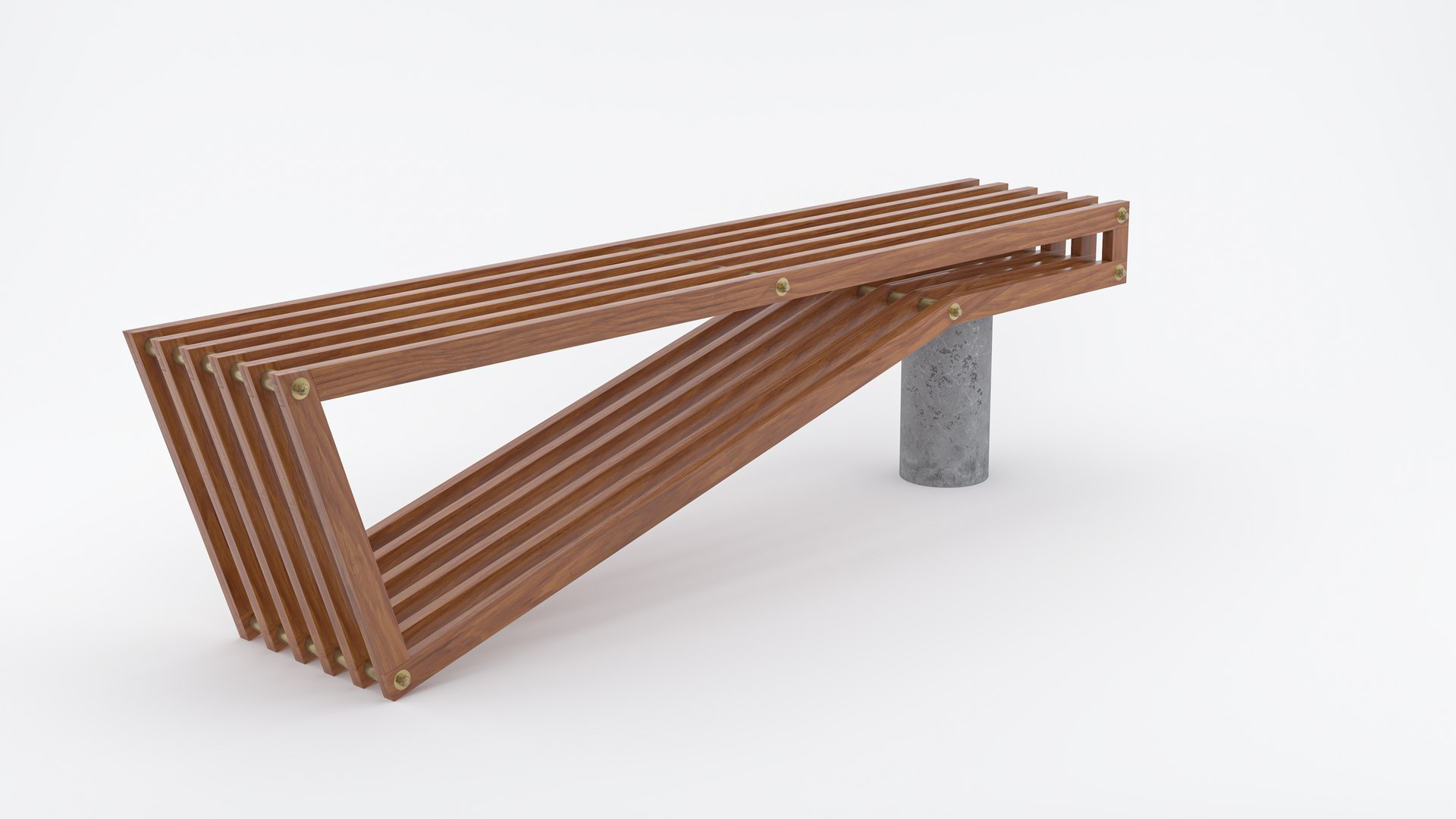 Bench 3D Model - TurboSquid 2182978