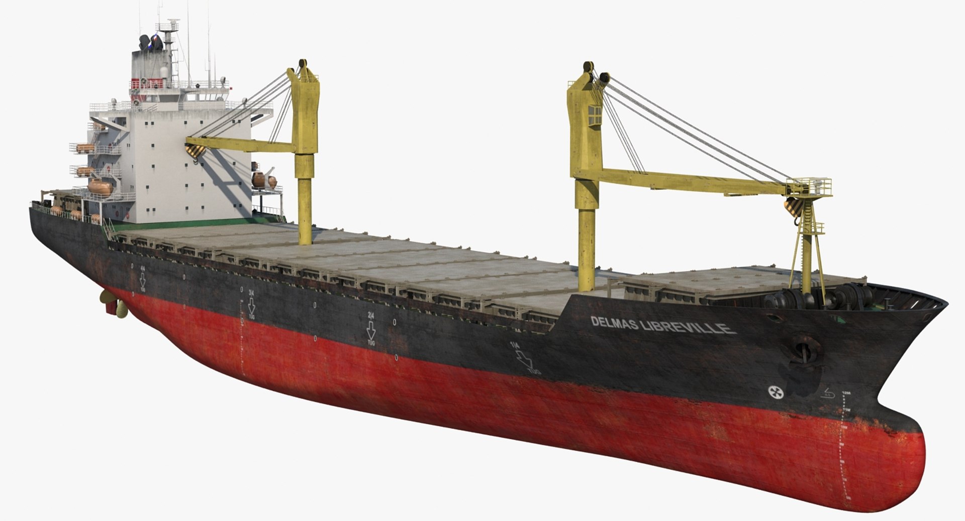 3d max cargo ship