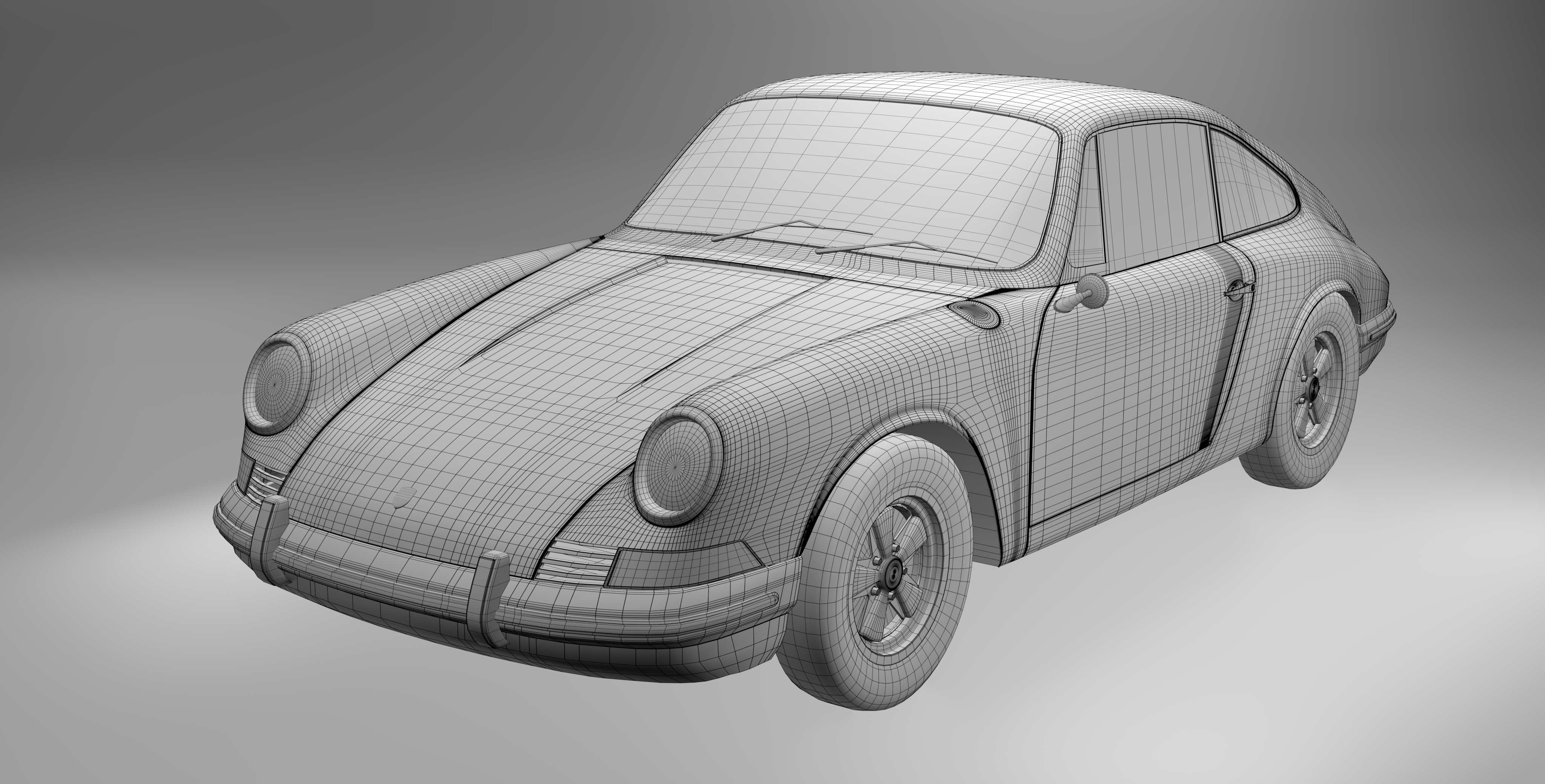 porsche 911 19693d模型