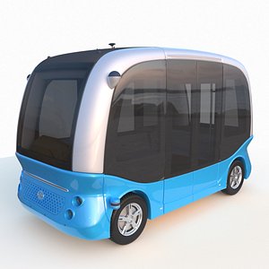 Autonomous Electric Minibus model