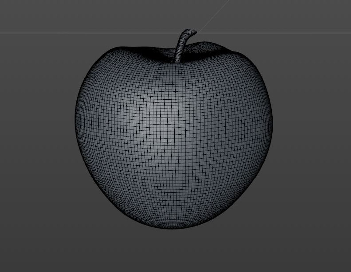 3D Simple Apple - TurboSquid 1511160